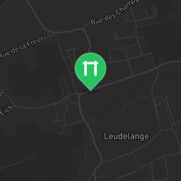 Map showing where Outdoor gym Leudelange Bear Parc is