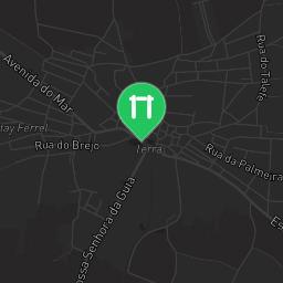 Map showing where Fitness Trail Peniche is