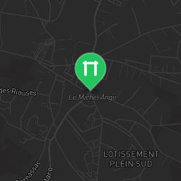 Map showing where Public gym park - Sainte-Sigolène - Calisthenics workout is