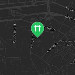Map showing where Outdoor Gym Namur is