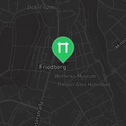Map showing where Friedberg (Hesse) - Calisthenics Park - Seewiese is