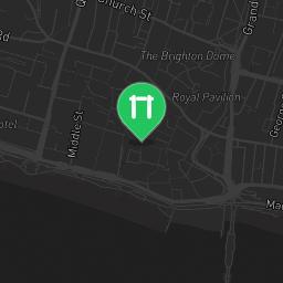 Map showing where Saltdean Oval Outdoor Gym is