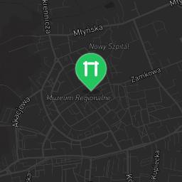 Map showing where Outdoor Gym Świebodzin is