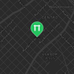 Map showing where Outdoor gym - São José do Rio Preto - Calisthenics workout is