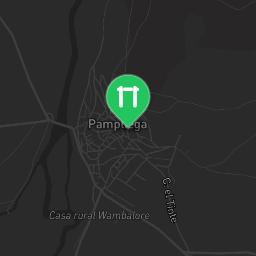 Map showing where Outdoor workout - Pampliega - Calisthenics workout is