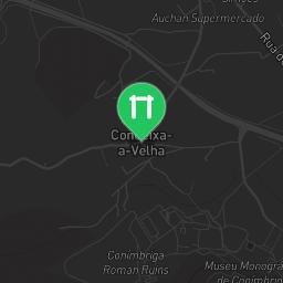 Map showing where Condeixa a Nova - Fitness Trail - Parque Verde is