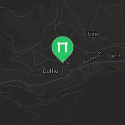 Map showing where Public gym park - Collio - Calisthenics workout is