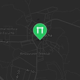 Map showing where Bodyweight gym - Escucha - Calisthenics workout is