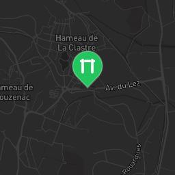 Map showing where Bodyweight workout - Saint-Clément-de-Rivière - Calisthenics workout is
