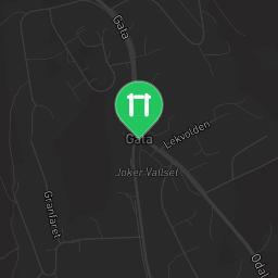 Map showing where Hønefoss - Calisthenics Park - Tufteparken is
