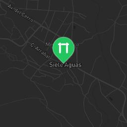 Map showing where Siete Aguas - Calisthenics Park - Barmania.PRO is