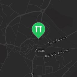 Map showing where Bodyweight training - Assas - Calisthenics workout is