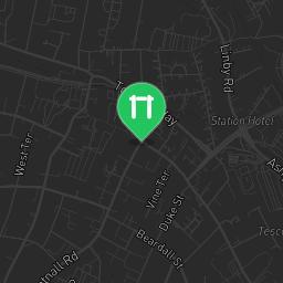 Map showing where Merlin Park Outdoor Gym Nottingham is