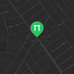 Map showing where Public gym park - Sydney - Calisthenics workout is