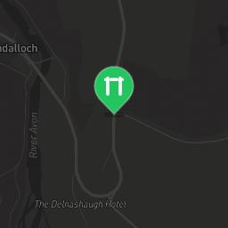 Map showing where Bodyweight gym - Jedburgh - Calisthenics workout is