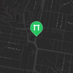 Map showing where Outdoor Fitness Park Sydney is