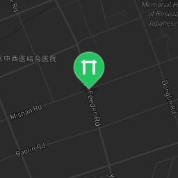Map showing where Shanghai - Outdoor Exercise Gym - Baoshan Qu-Peony Mansion is