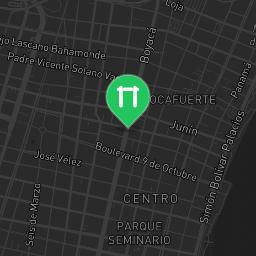 Map showing where Guayaquil - Street Workout Park - Estadio Monumental Banco Pichincha is