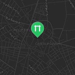 Map showing where Percorso fitness - Villaggio Santa Rita is