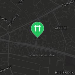 Map showing where Bodyweight fitness - Annandale - Calisthenics workout is