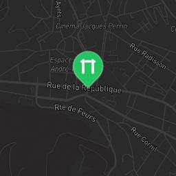Map showing where Parc de street workout BarManiaPro is