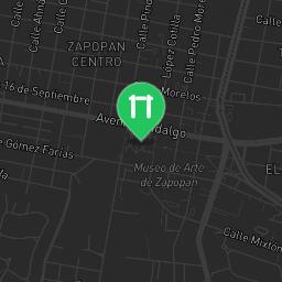 Map showing where Zapopan - Outdoor Gym - Francisco Villa Park is