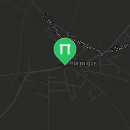 Map showing where Public gym park - Hormigos - Calisthenics workout is