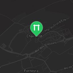 Map showing where Street Workout Chavanod is