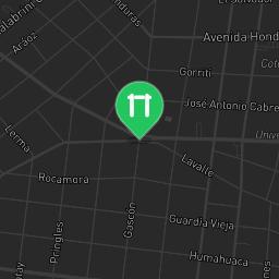 Map showing where Outdoor Fitness Comuna 15 is