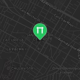 Map showing where Public gym park - Ecatepec de Morelos - Calisthenics workout is