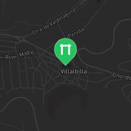 Map showing where Calisthenics Park Villalbilla is