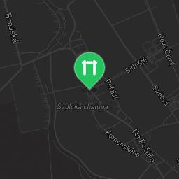 Map showing where Nivnice - outdoor workout place is