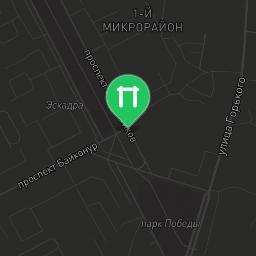 Map showing where Sharypovo - Street Workout Park - Cherry is