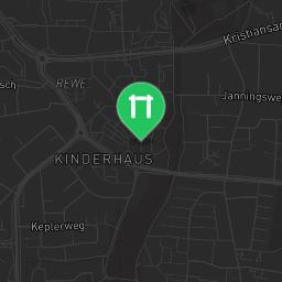 Map showing where Muenster - Fitness Trail - Kinderhaus is