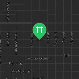 Map showing where Bodyweight Fitness Libertador General San Martín Department is