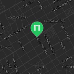 Map showing where Acassuso - Outdoor Pull Up Bars - Dardo Rocha is