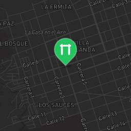 Map showing where Parque natural y de StreetWorkout villa kolping is