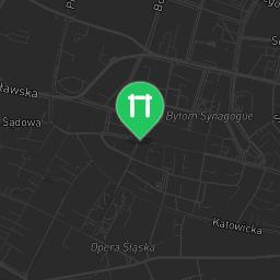Map showing where Street Workout Park Бытом is