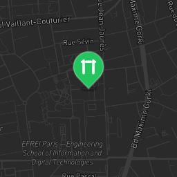 Map showing where Villejuif - Parc Street Workout - Maurice Thorez is