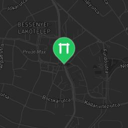 Map showing where Street Workout Park Berettyóújfalu is
