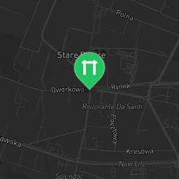 Map showing where Outdoor gym - Stare Babice - Calisthenics workout is