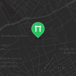 Map showing where Polideportivo del val is