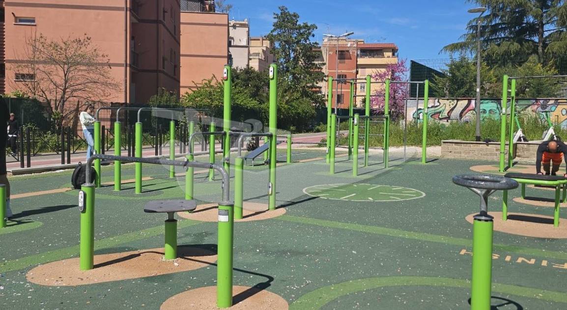 Outdoor gym - Rome - Calisthenics workout — outdoor calisthenics spot in Roma