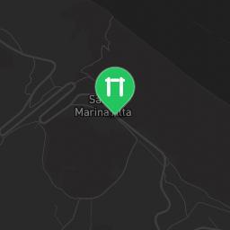 Map showing where Pesaro - Outdoor Exercise Gym - L'uomo e il mare a.s.d. is