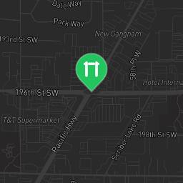 Map showing where Outdoor fitness - Lynnwood - Calisthenics workout is
