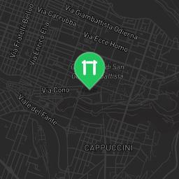 Map showing where Outdoor workout - Ragusa - Calisthenics workout is
