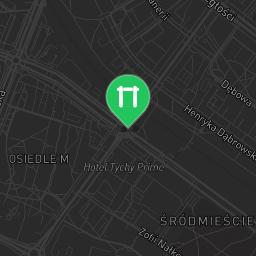 Map showing where Bodyweight gym - Tychy - Calisthenics workout is