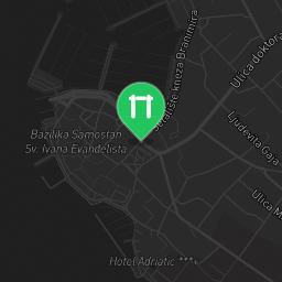Map showing where Camp Soline - Biograd na Moru calisthenics park is