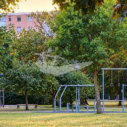 Map showing where Parco Sandro Pertini, NEW Fitness Center by Arredo Park is
