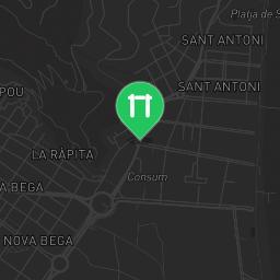 Map showing where Cullera - Calisthenics Park - Parc de Sant Antoni is